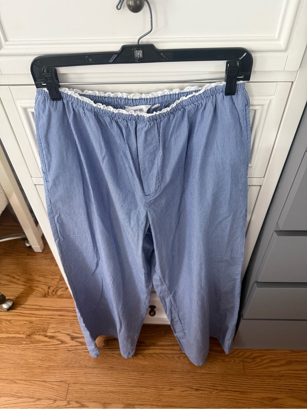 Glassons striped wide leg pants size 10